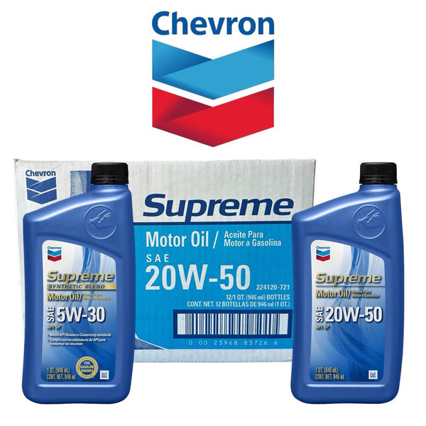 Chevron Supreme Oil 1Q-12ct