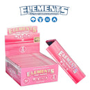 Elements Rolling Paper Pink King Slim - 50ct