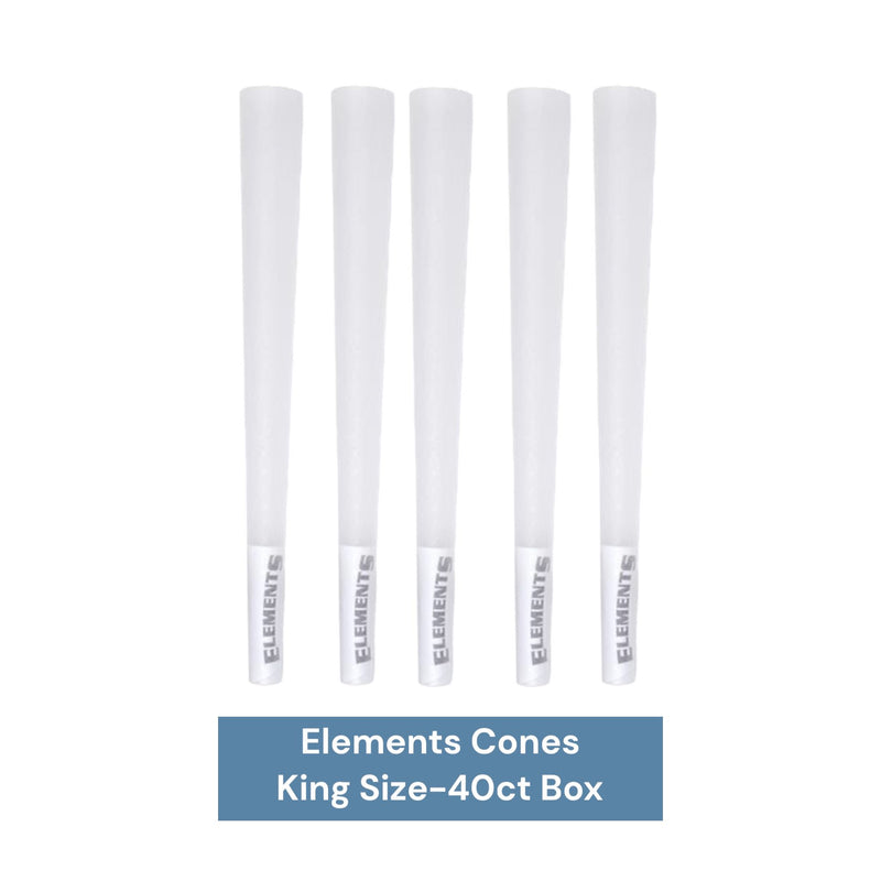 Elements Cone King Size-40ct