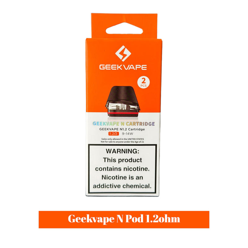 Geekvape N Cartridge Replacement Pods -2pcs