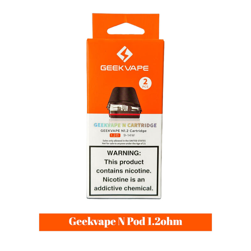 Geekvape N Cartridge Replacement Pods -2pcs Geekvape N Cartridge Replacement Pods -2pcs