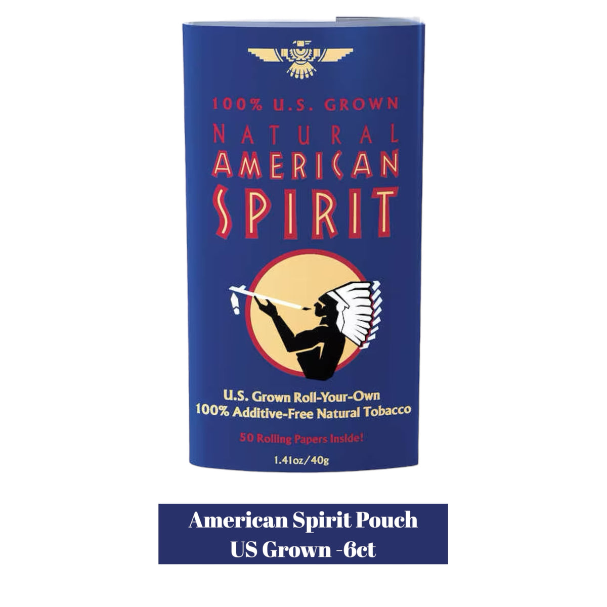 40g tobacco pouch American Spirit Pipe Tobacco Pouch 1.4oz- 6ct
