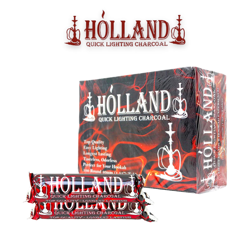 Holland Charcoal 40mm Display-100ct
