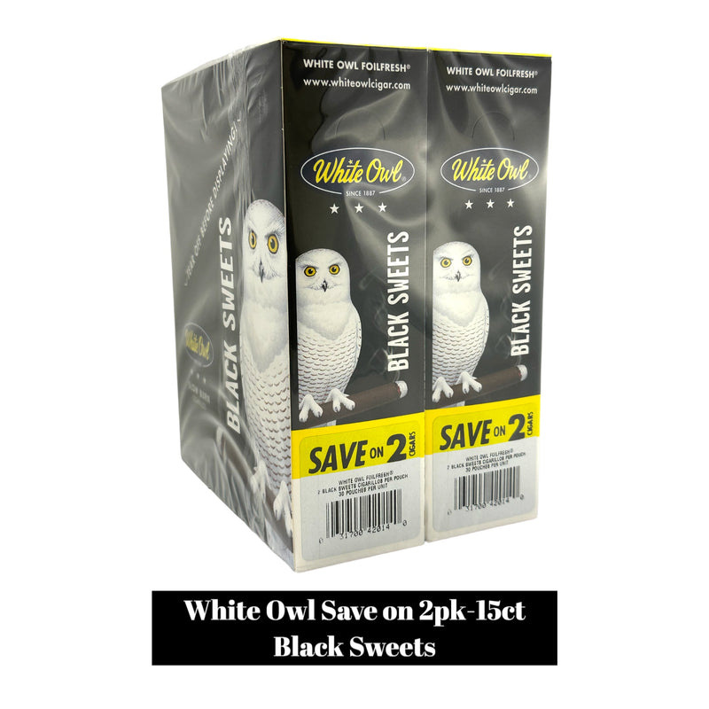 White Owl Cigarillos Save on 2pk- 30ct