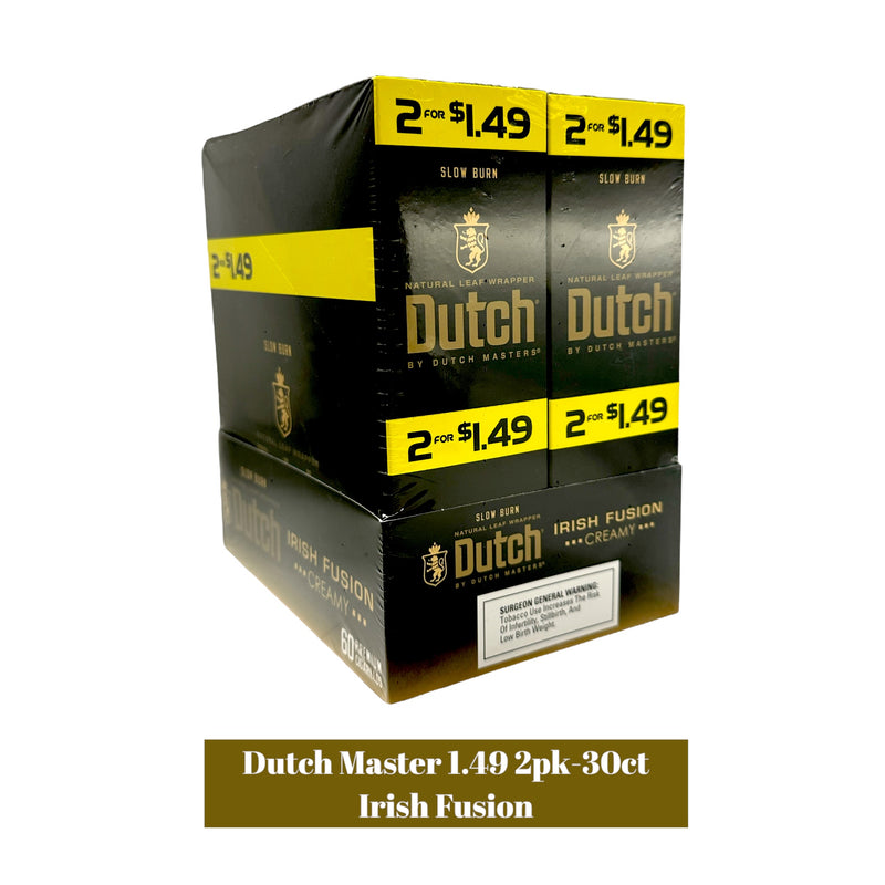Dutch Master Cigarillos 2/1.49c- 30ct