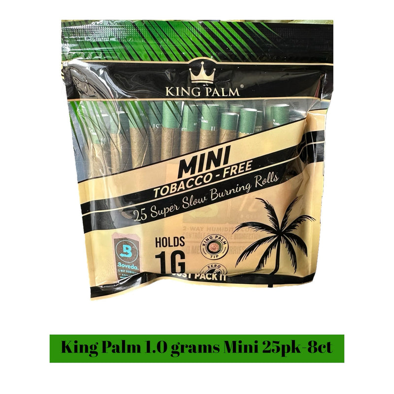 King Palm 1.0 grams Mini 25pk - 8ct