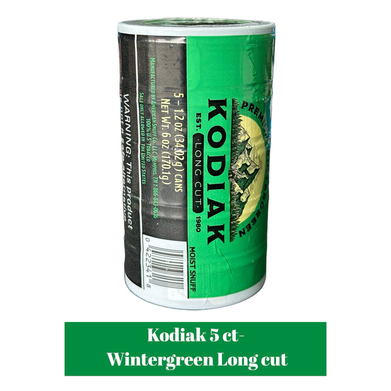 Kodiac Wintergreen Long Cut - 5ct