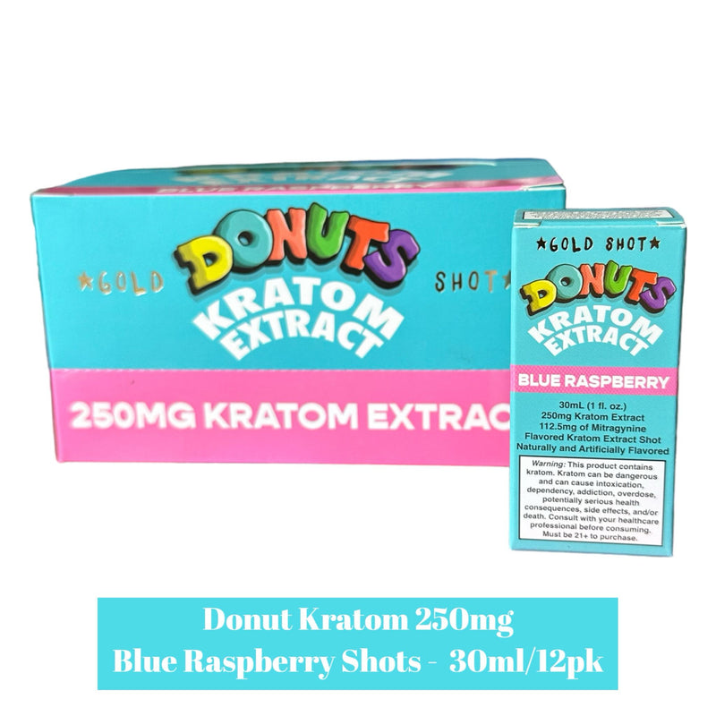 Donut Kratom 250mg -  30ml/12pk