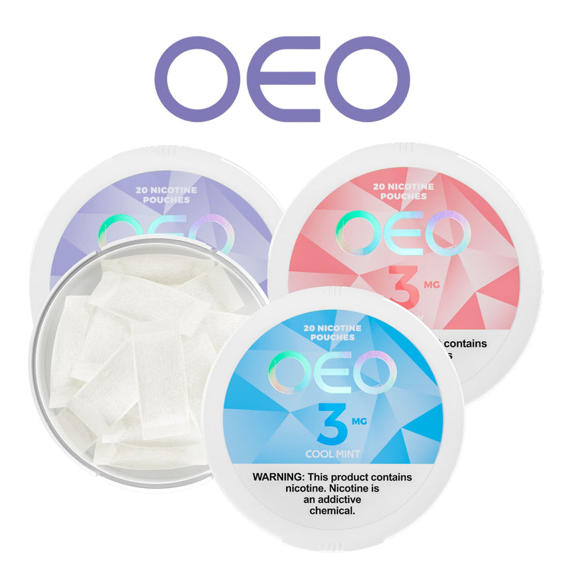 OEO Nicotine Pouch 3mg 20pk- 5ct