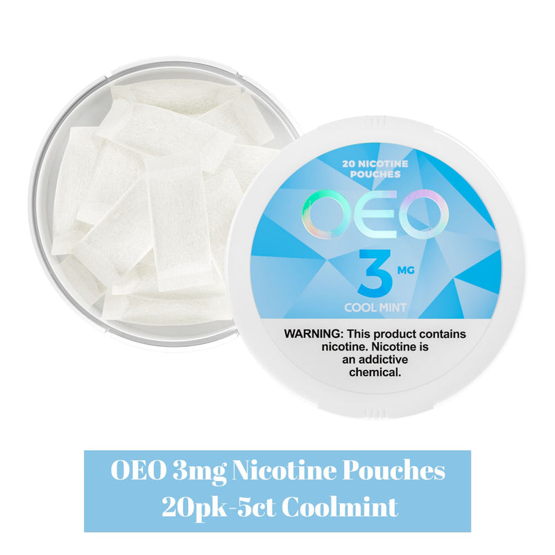 OEO Nicotine Pouch 3mg 20pk- 5ct