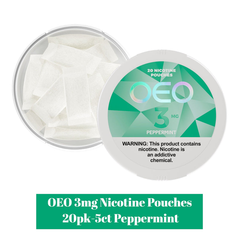 OEO Nicotine Pouch 3mg 20pk- 5ct