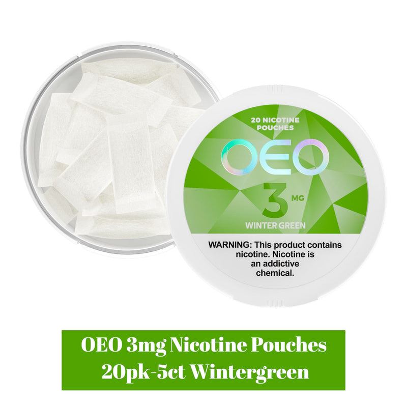 OEO Nicotine Pouch 3mg 20pk- 5ct