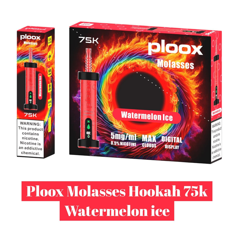 Ploox Molasses Hookah 75k -5pk Ploox Molasses Hookah 75k -5pk