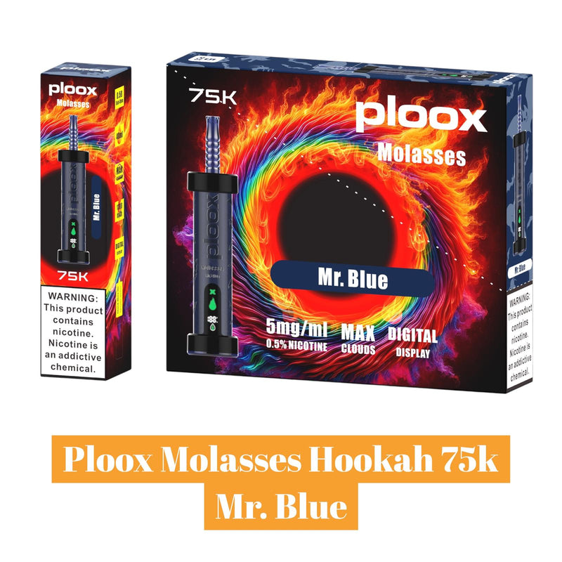 Ploox Molasses Hookah 75k -5pk Ploox Molasses Hookah 75k -5pk