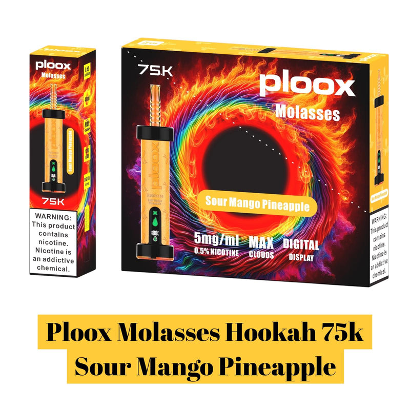 Ploox Molasses Hookah 75k -5pk Ploox Molasses Hookah 75k -5pk