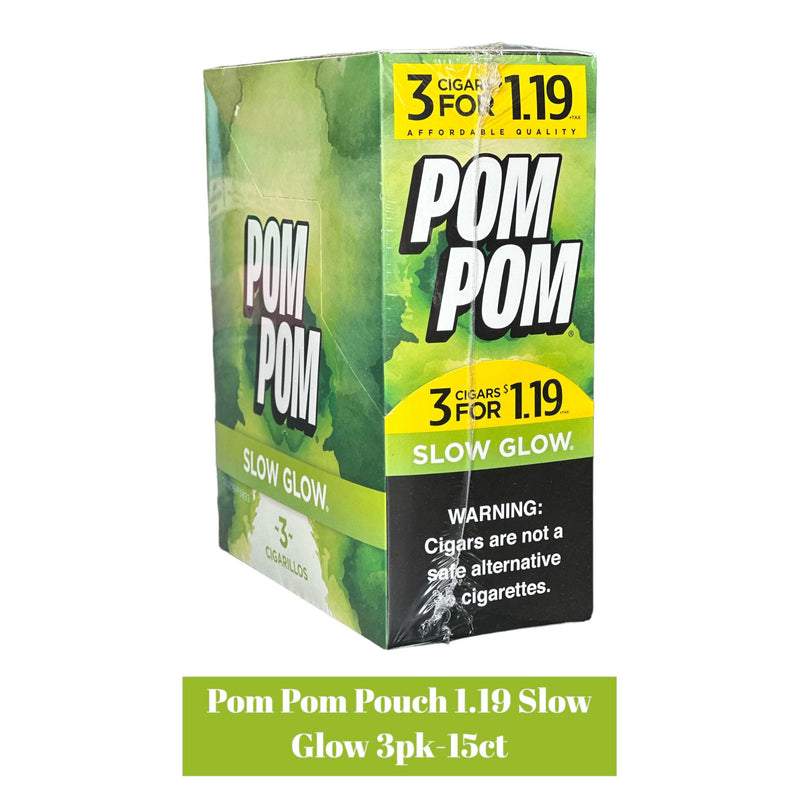 Pom Pom 3/1.19c Cigarillos Pack- 30ct