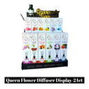 Queen Flower Diffuser Display- 24ct