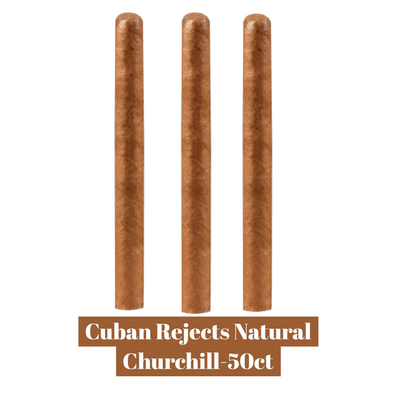 Cuban Rejects Natural Churchill-50ct