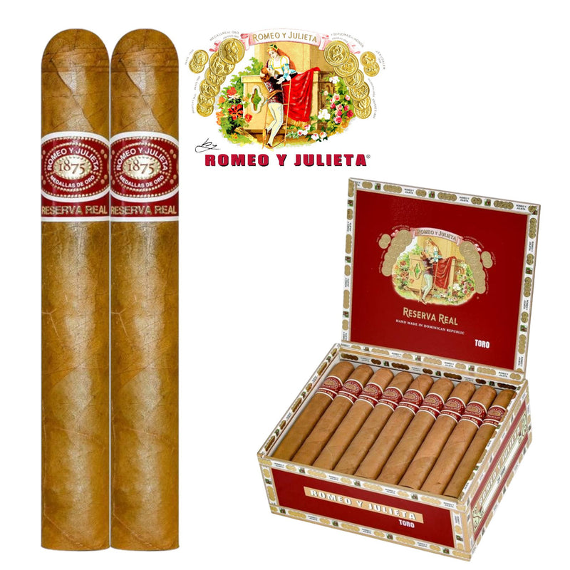 Romeo & Juliet Reserva Real Toro -25ct