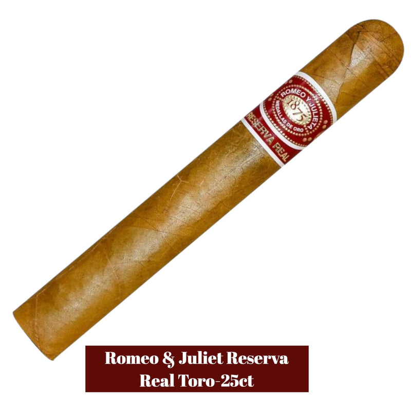 Romeo & Juliet Reserva Real Toro -25ct