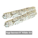 Sage Incense 9" White - 1ct