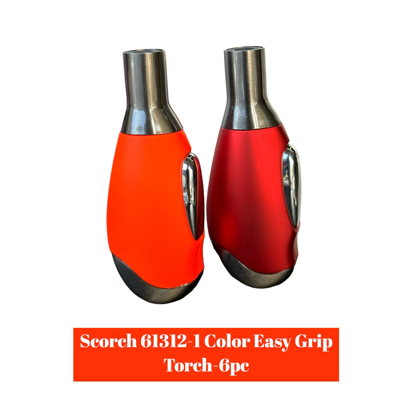 Scorch 61312-1 Color Easy Grip Torch-6pc