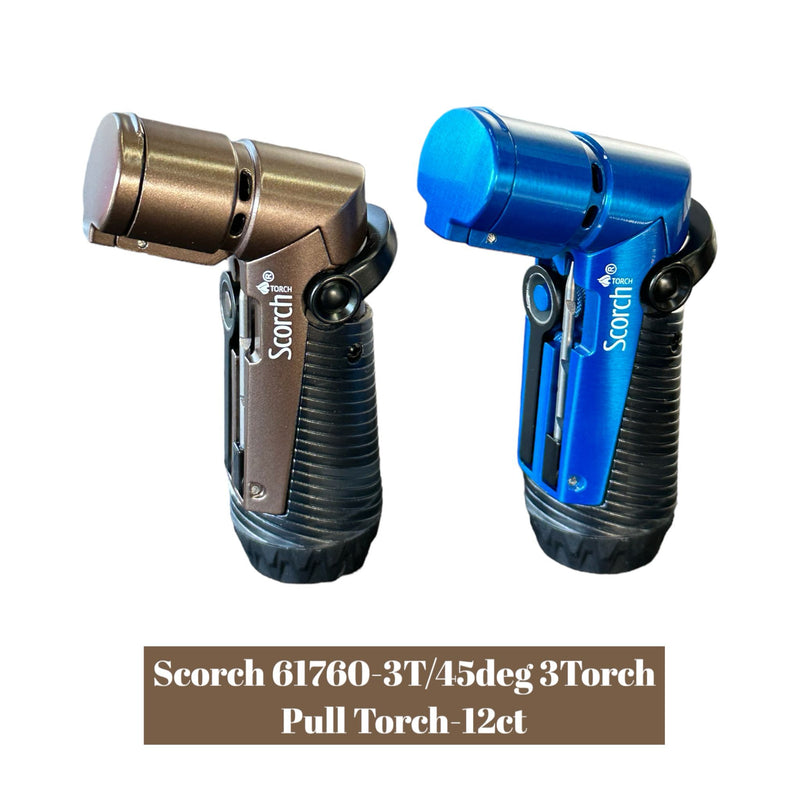 Scorch 61760-3T/45deg 3Torch Pull Torch - 12ct