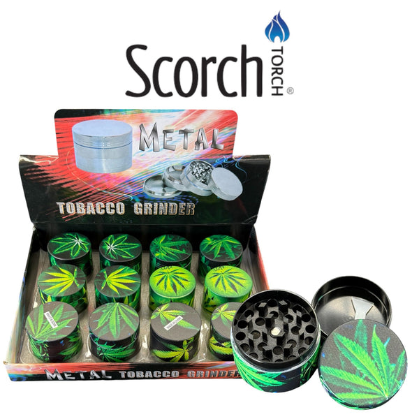 Scorch 40-3/Green Leaf Grinder- 12ct