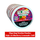 Slaps 6mg Nicotine Pouches - 20ct -5pk