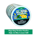Slaps 6mg Nicotine Pouches - 20ct -5pk
