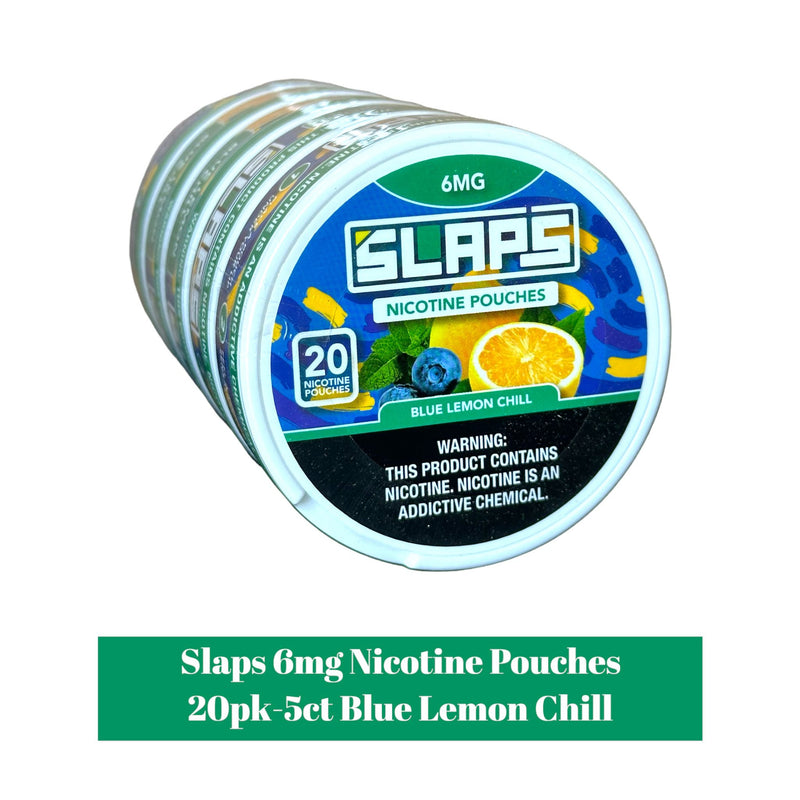 Slaps 6mg Nicotine Pouches - 20ct -5pk Slaps 6mg Nicotine Pouches - 20ct -5pk