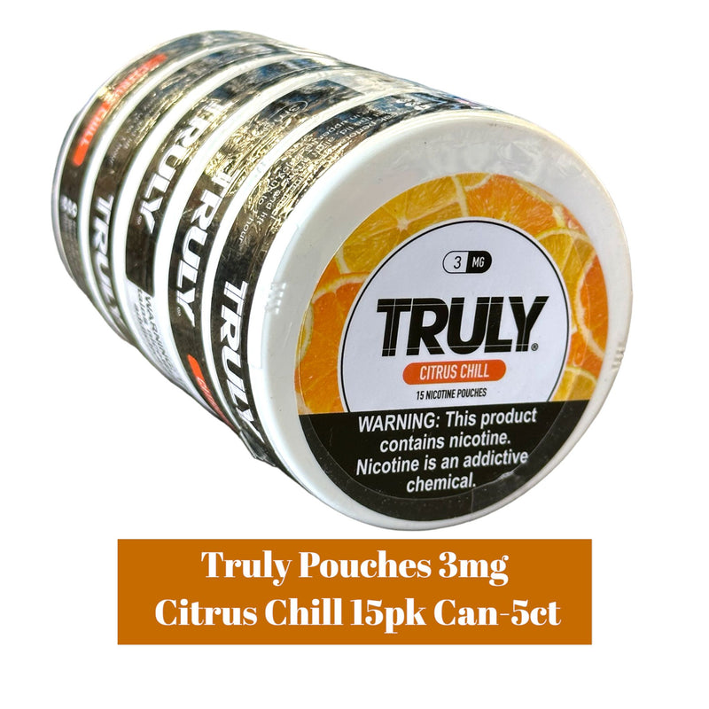 Truly Pouches 3mg 15pk -5ct