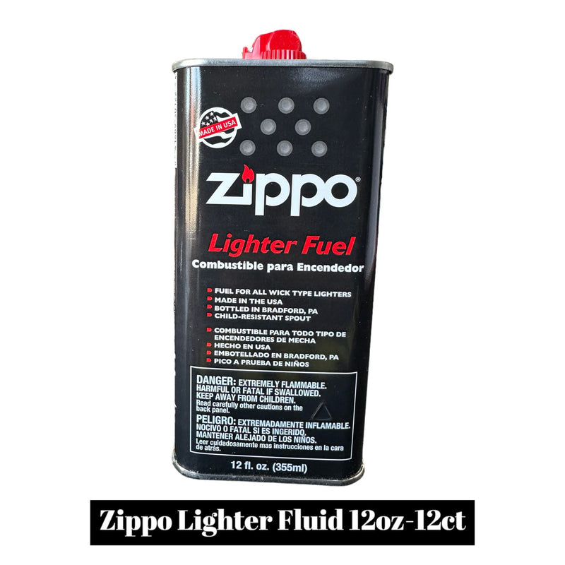 Zippo Lighter Fluid 12oz-12ct