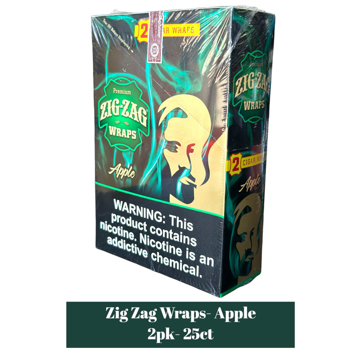 【新品】 ZIG ZAG / RADICAL 15ポンド Zig Zag Wraps 2pk- 25ct