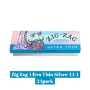 Zig Zag Ultra Thin Silver 1 1/4- 24pack