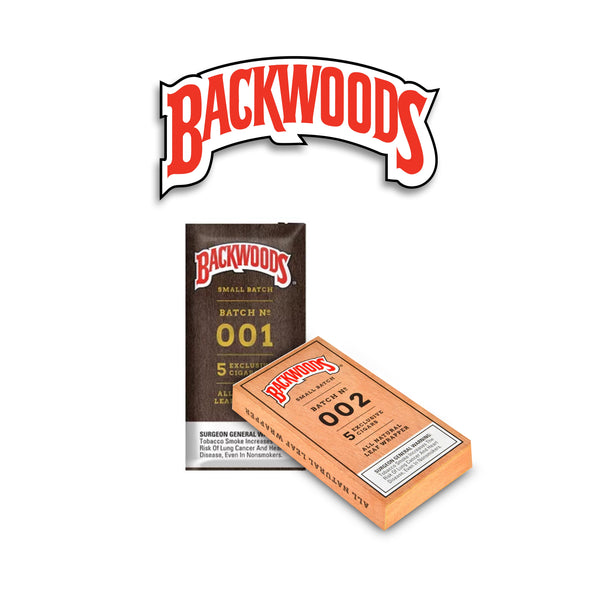 Small Batch Backwoods Cigars 5pk- 8ct