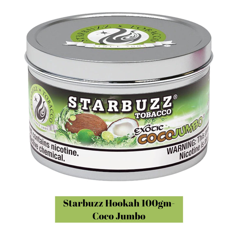 StarBuzz 100g Hookah Tobacco Can-1ct