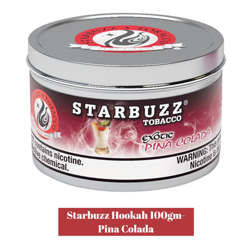 StarBuzz 100g Hookah Tobacco Can-1ct