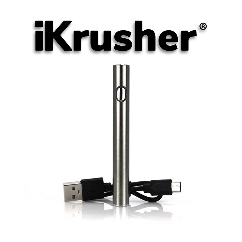 iKrusher 350mAh S1 Slim 510 Battery with charger iKrusher 350mAh S1 Slim 510 Battery with charger