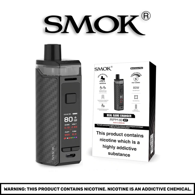 Smok RPM80 Pod Mod Starter Kit by Smok Smok RPM80 Pod Mod Starter Kit by Smok