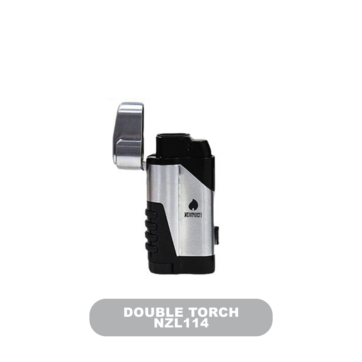 NZL114-Newport Zero 2 Flame Torch with Cigar Puncher Display-6ct
