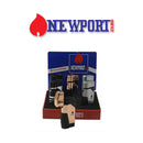 NZL114-Newport Zero 2 Flame Torch with Cigar Puncher Display-6ct