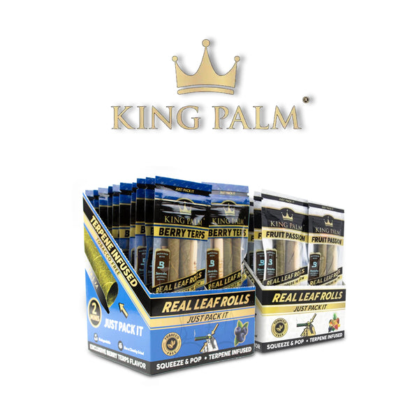 King Palm 2Mini Rolls 1.0gm 2pk- 20ct
