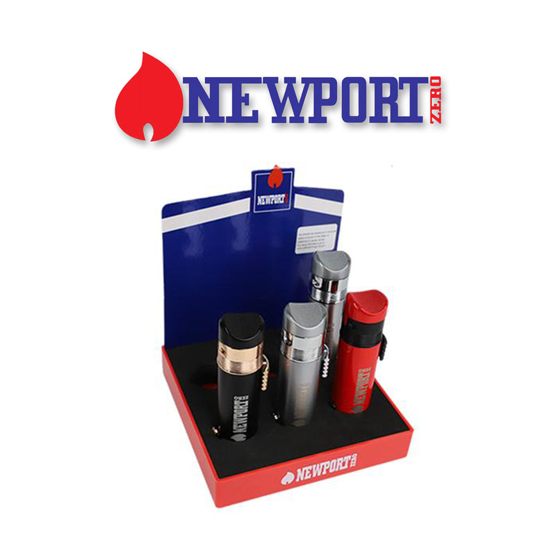 NZL115-Newport Zero 3 Flame with Puncher- 6ct