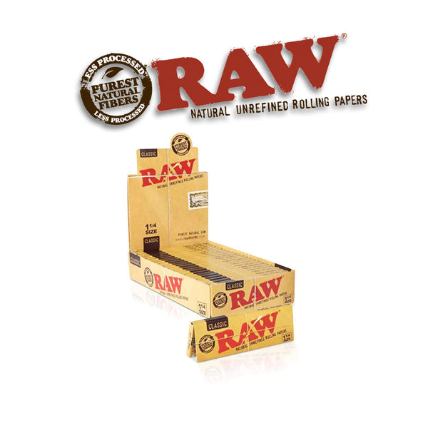Raw Rolling Papers Classic 1 1/4 -24pack