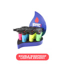 ZEUS003-Newport Zero 2 Flame Micro Torch Metal Display-12ct