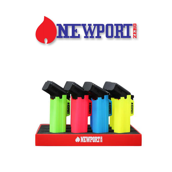 NZL109R-Newport Zero Medium Side Neon Torch- 12ct