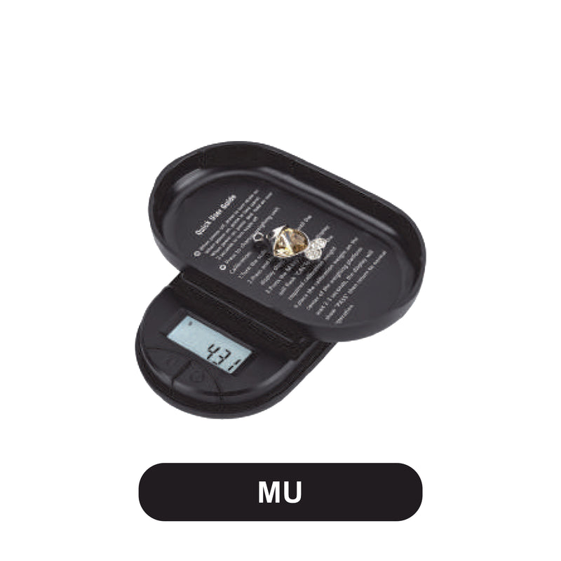 Fuzion MU-200-Black 0.01 gm Digital Scale
