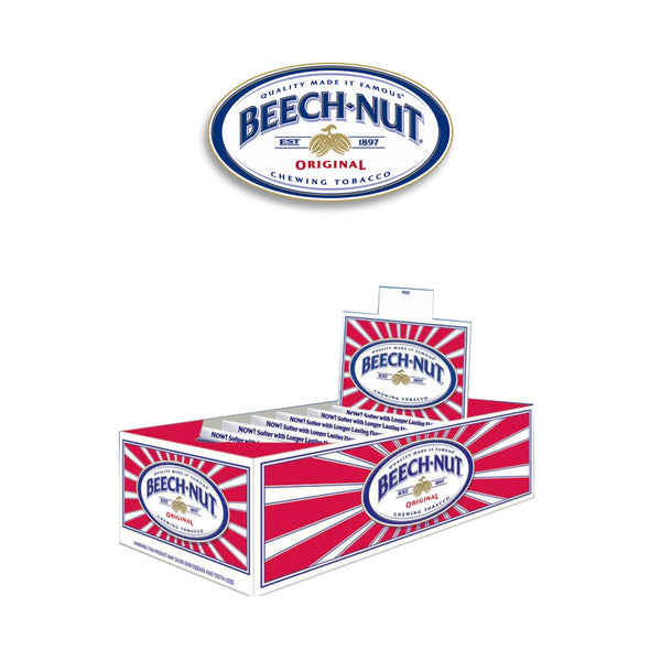 Beech Nut Chewing Tobacco Pouch Original 6oz pk- 12ct