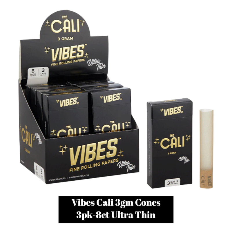 Vibes CALI Cone 3gm 3pk-8ct